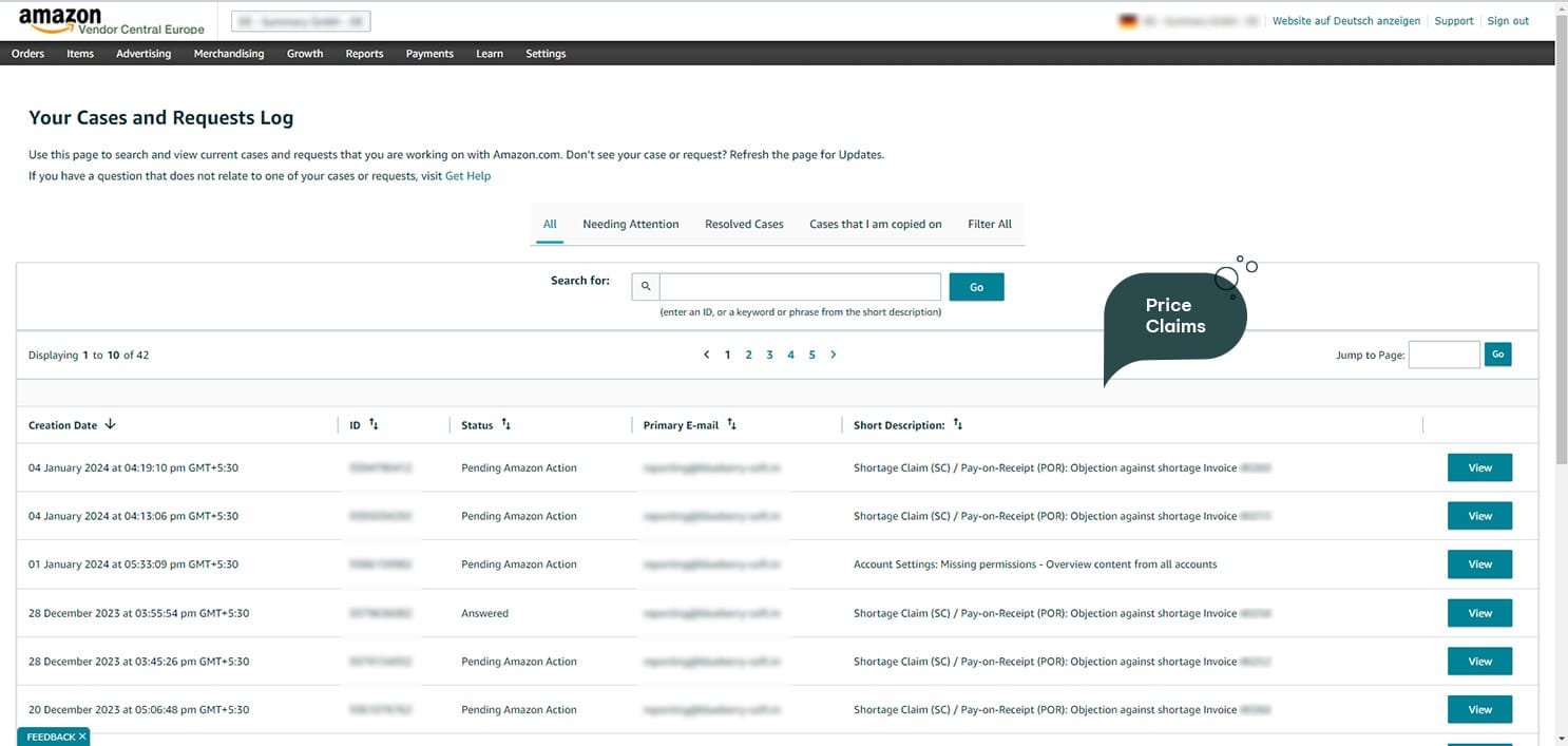 Informes financieros