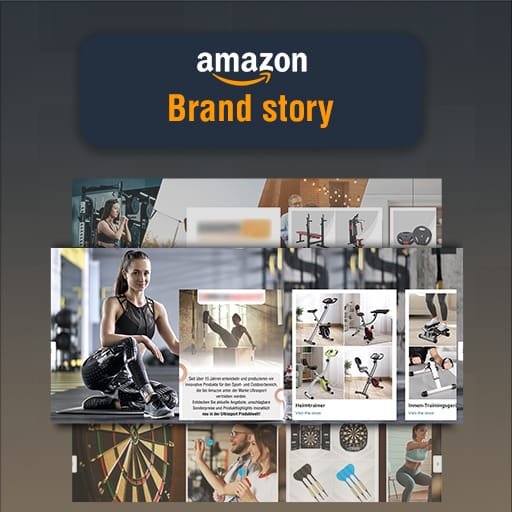 Amazon brand story creation service