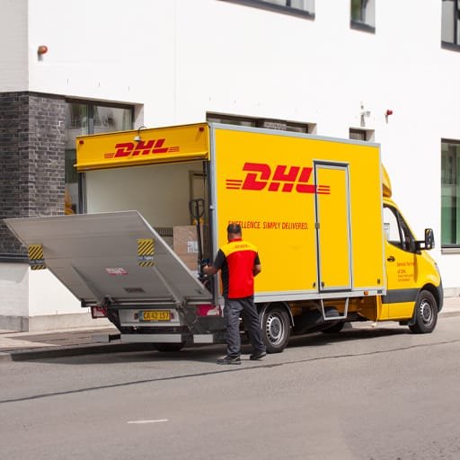 Order processing service provider with DHL