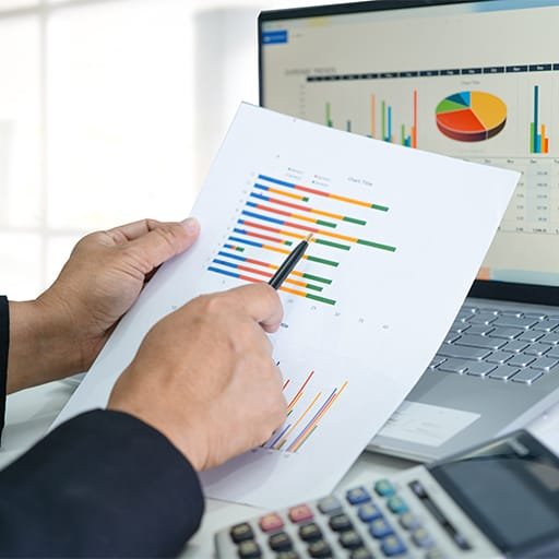 Finance reports creation service